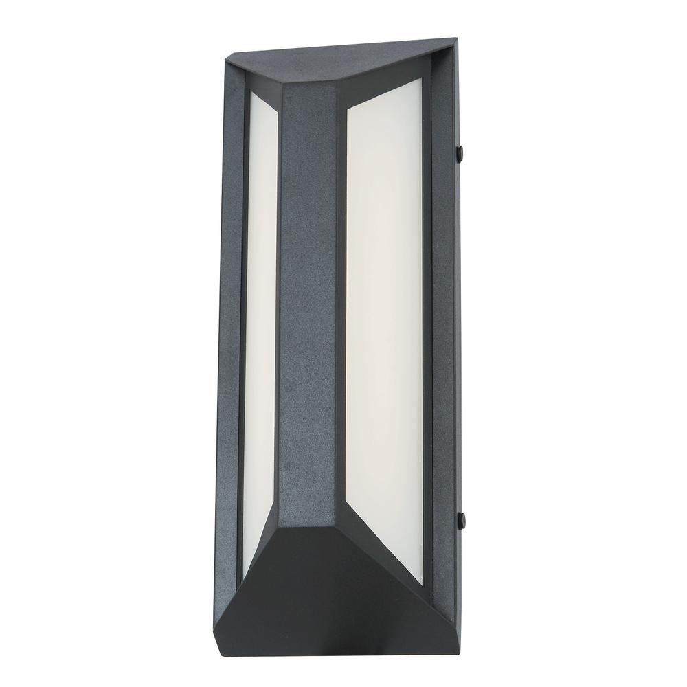 Small Wet Location Angled Side Light Wall Fixture. Picture 2
