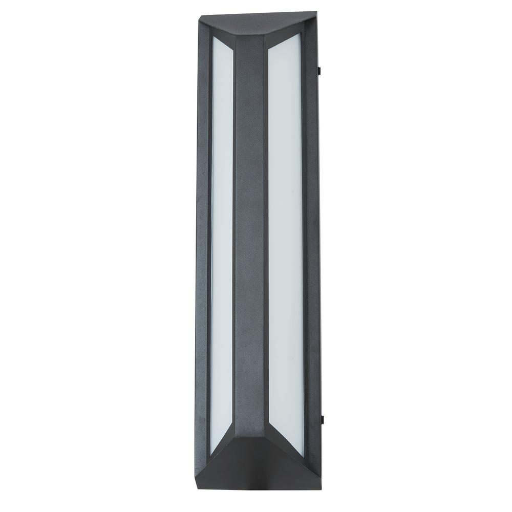 Medium Wet Location Angled Side Light Wall Fixture. Picture 1