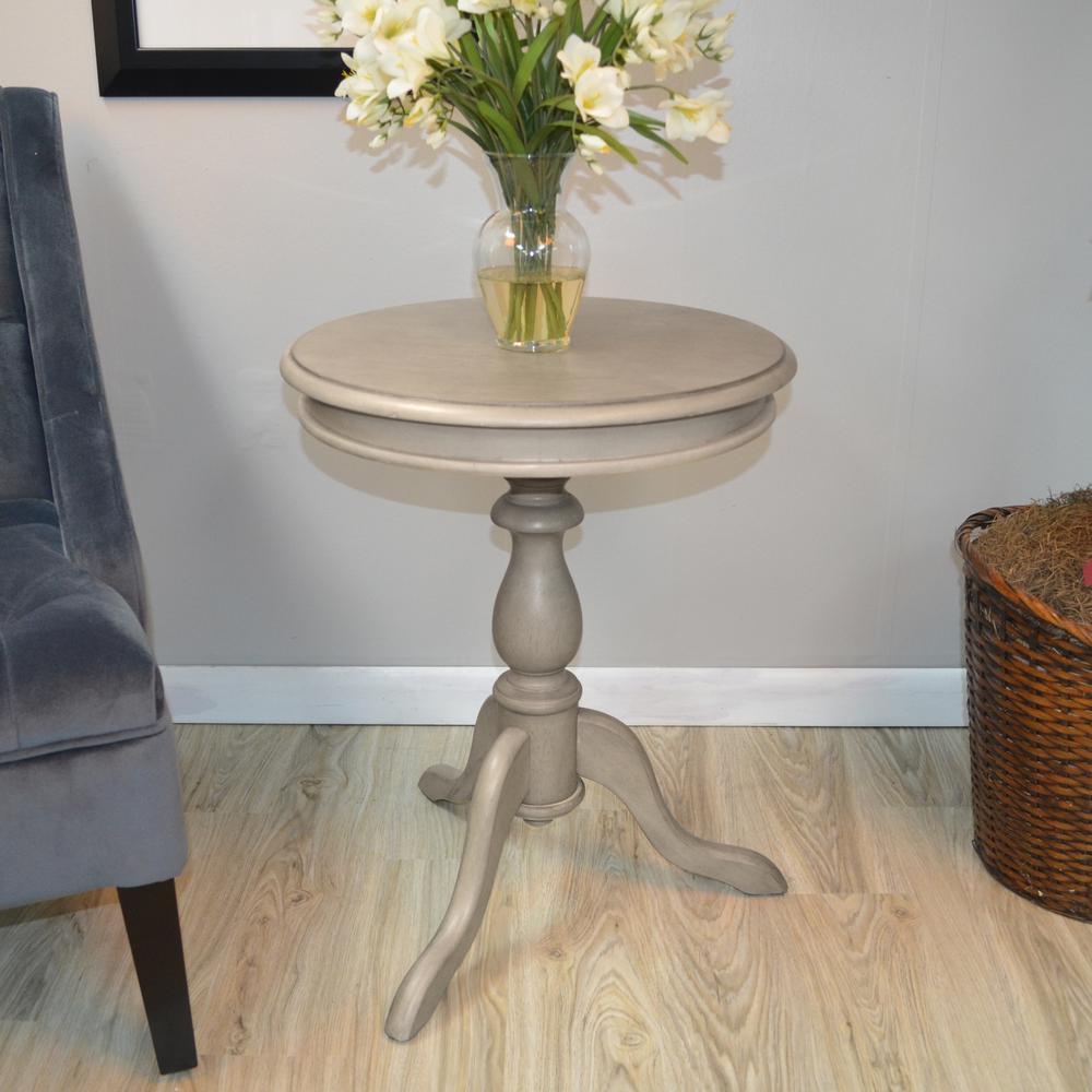 Gilda Side Table - Weathered Gray. Picture 6