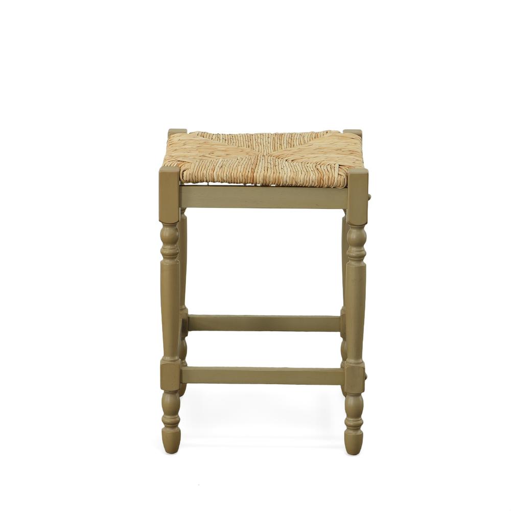 Hawthorne 24" Counter Stool - Weathered Gray. Picture 3