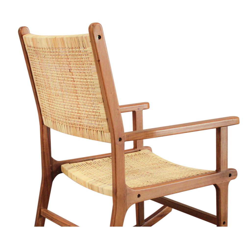 Karson Rocking Chair - Caramel. Picture 6