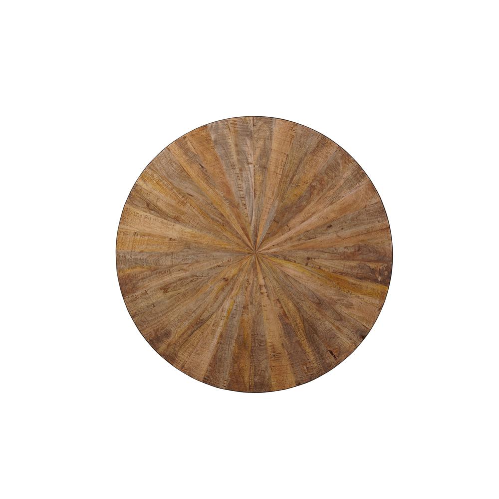 Chelsea Round Coffee Table - Natural. Picture 3