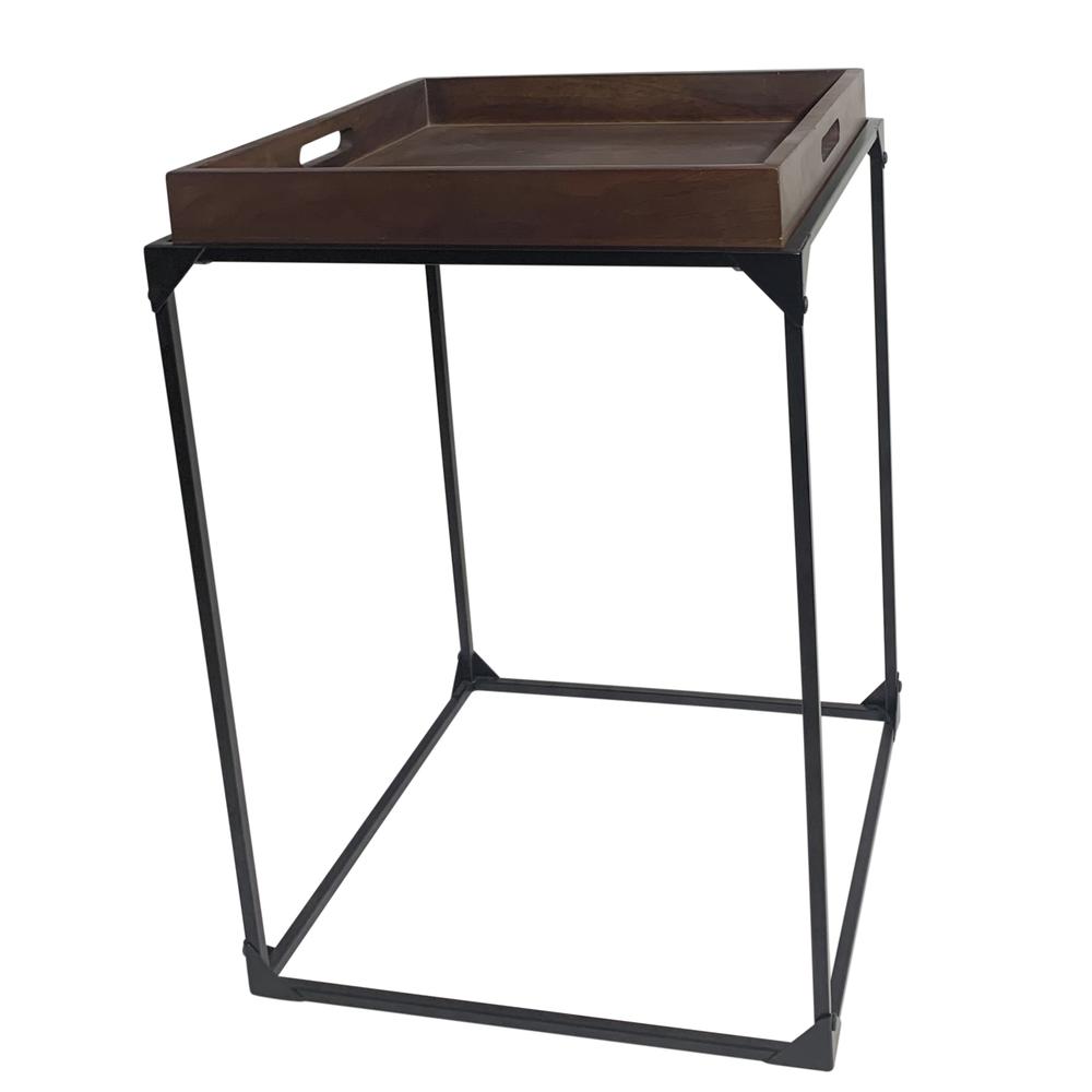 Cooper Tray Table - Elm - Black. Picture 3