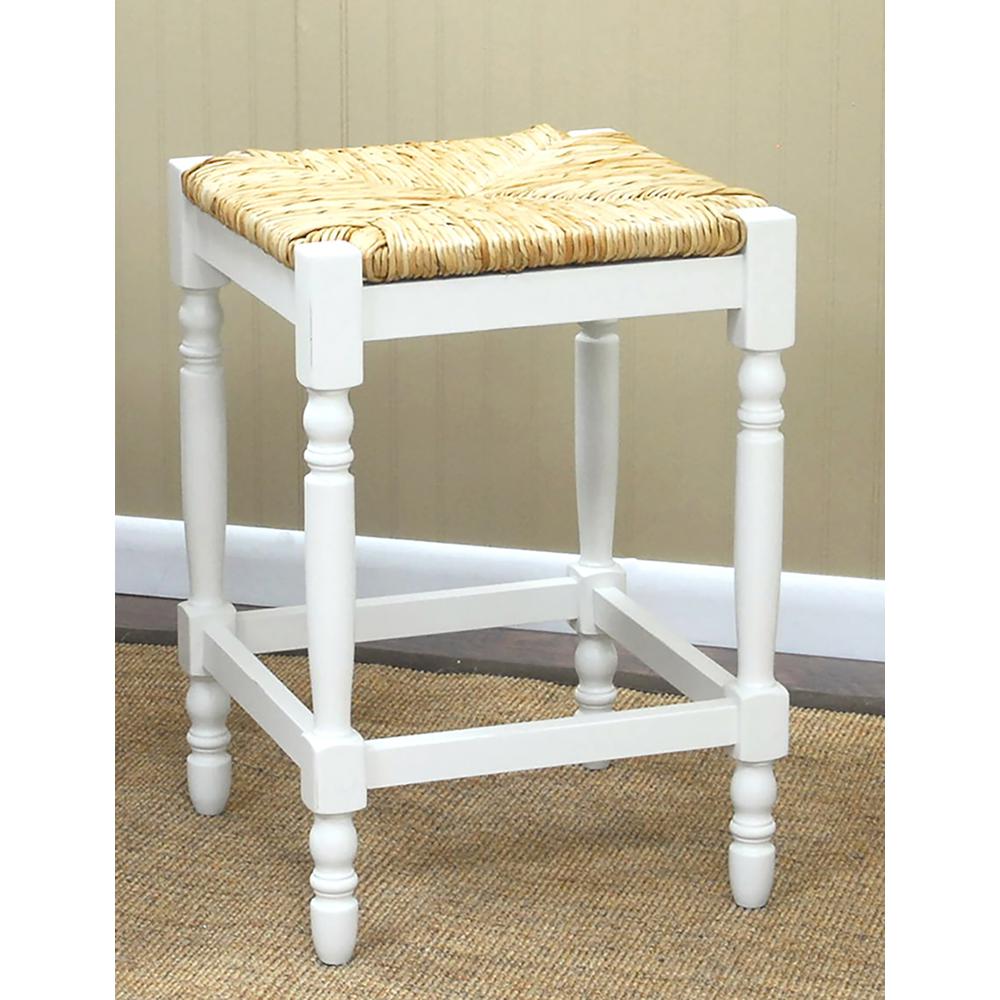 Hawthorne 24" Counter Stool - Antique White. Picture 9