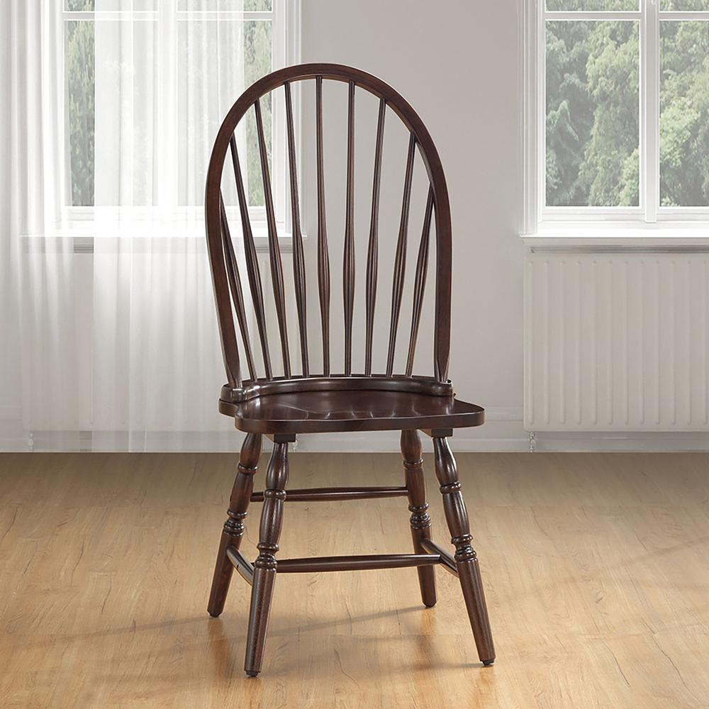 Windsor Dining Chair - Espresso. Picture 4