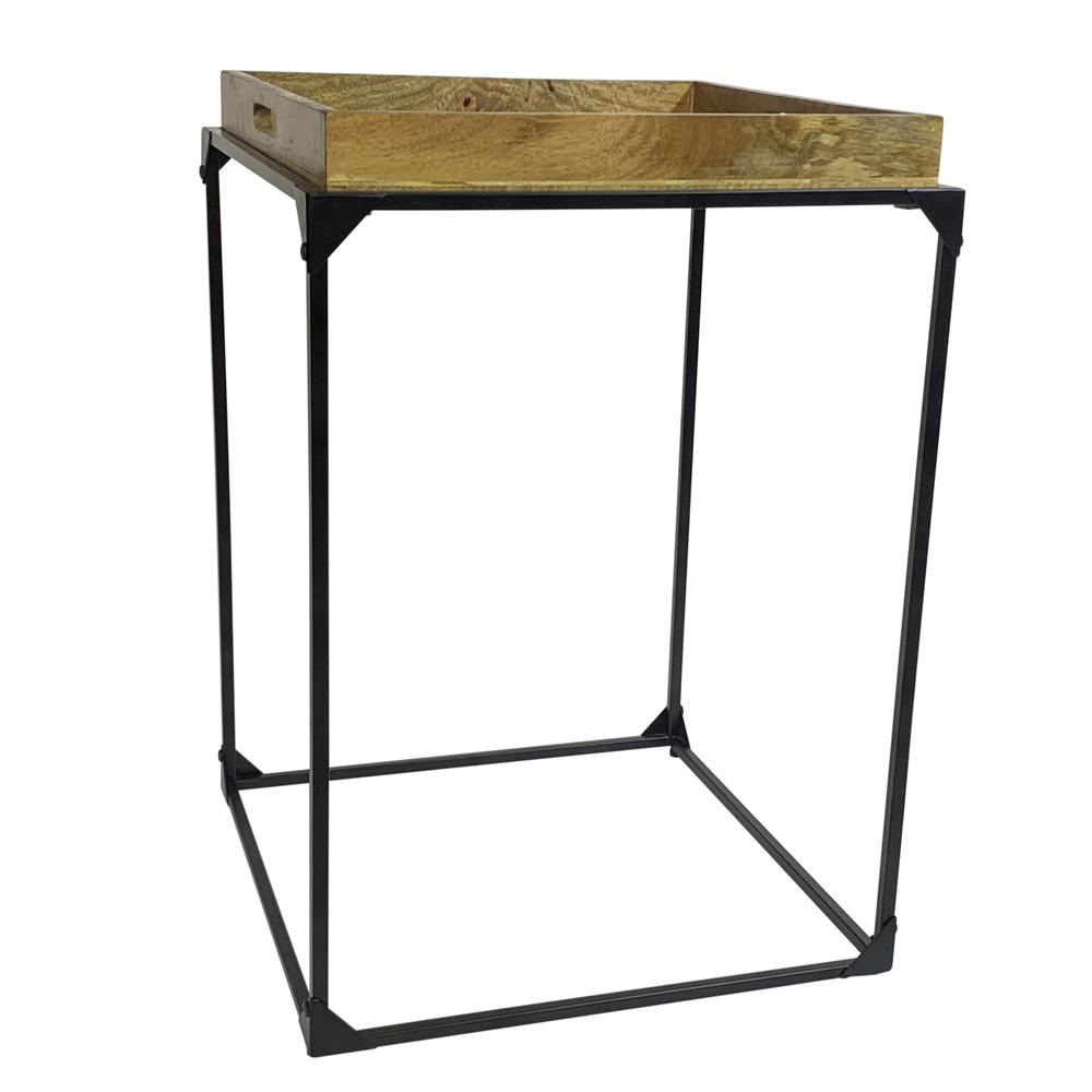 Cooper Tray Table - Inlay Natural - Black. Picture 5