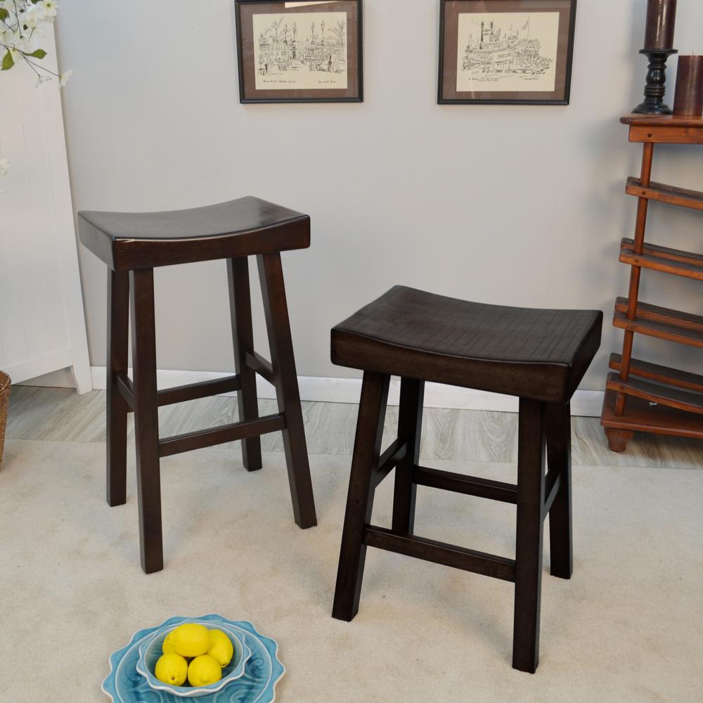 Colborn 25" Counter Stool - Espresso. Picture 4