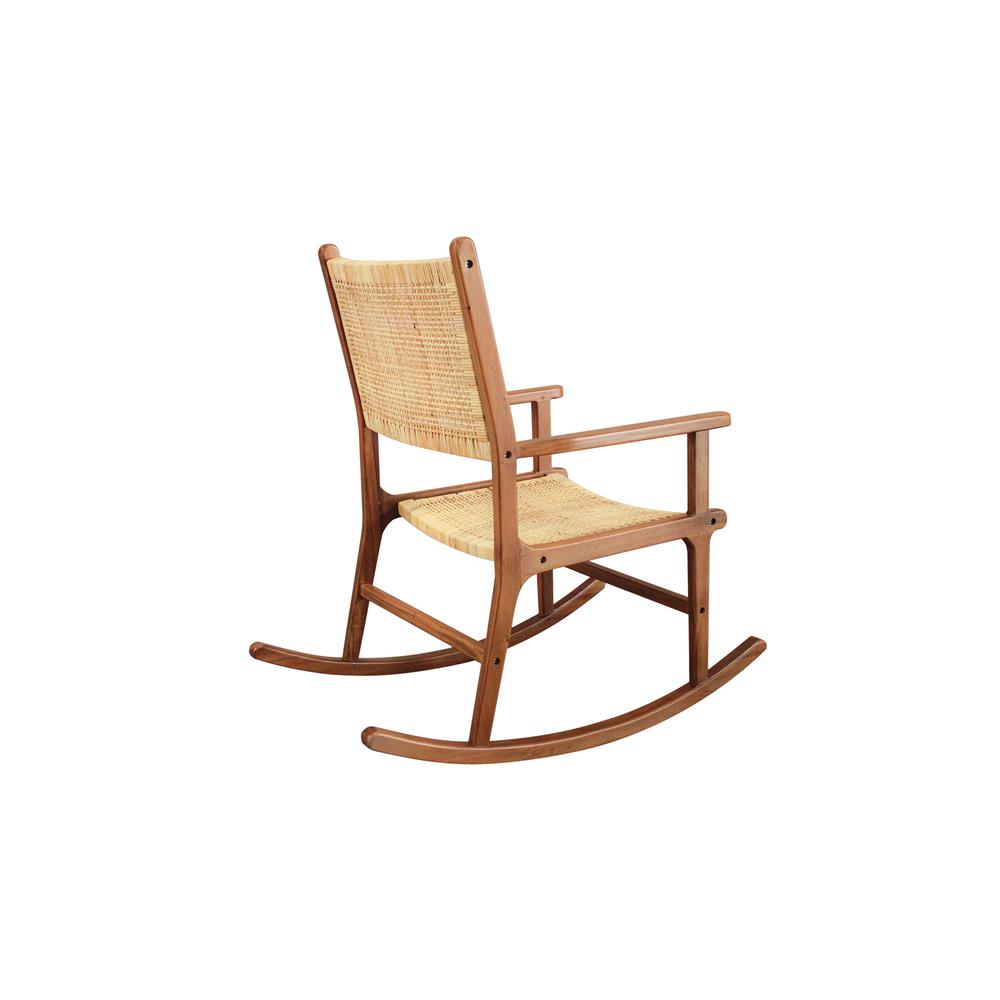 Karson Rocking Chair - Caramel. Picture 5