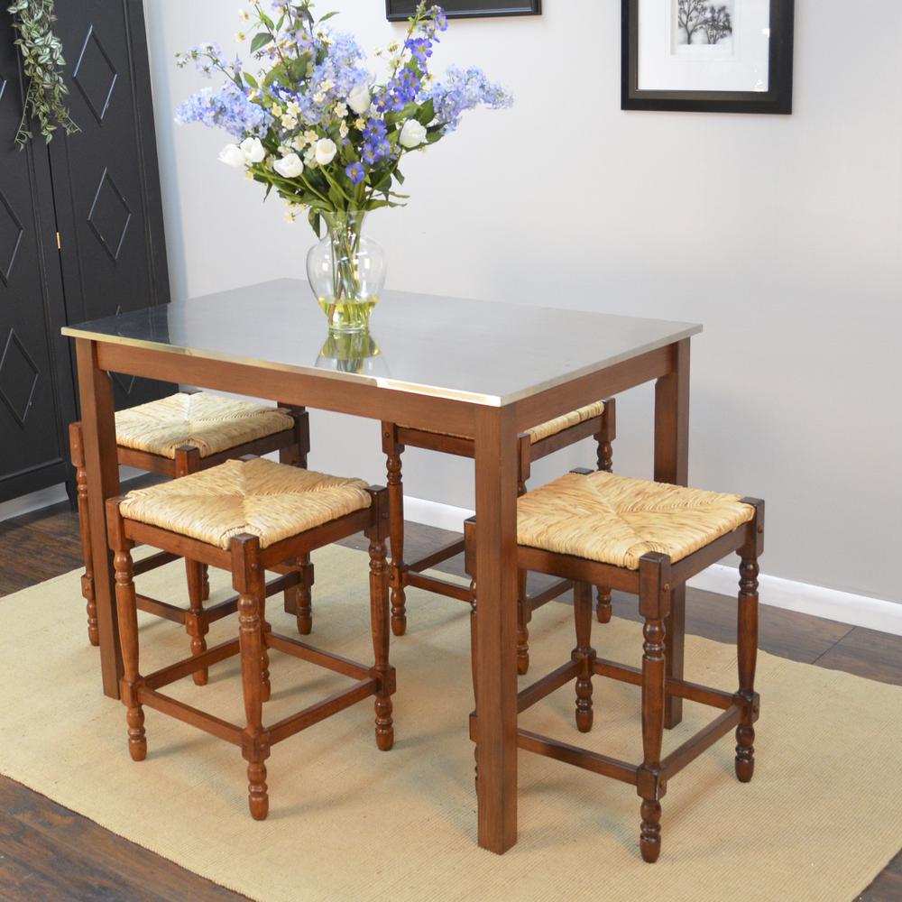 Hawthorne 24" Counter Stool - Chestnut. Picture 9
