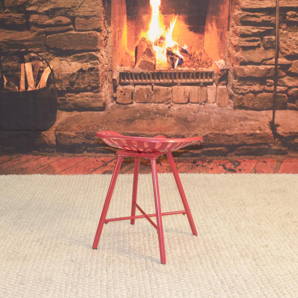 Jace Tractor Seat Stool - Red. Picture 7