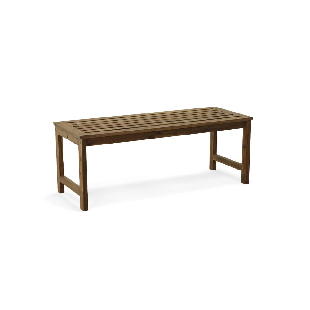 Fontana 4' Outdoor Dining Bench - Oil. Picture 1
