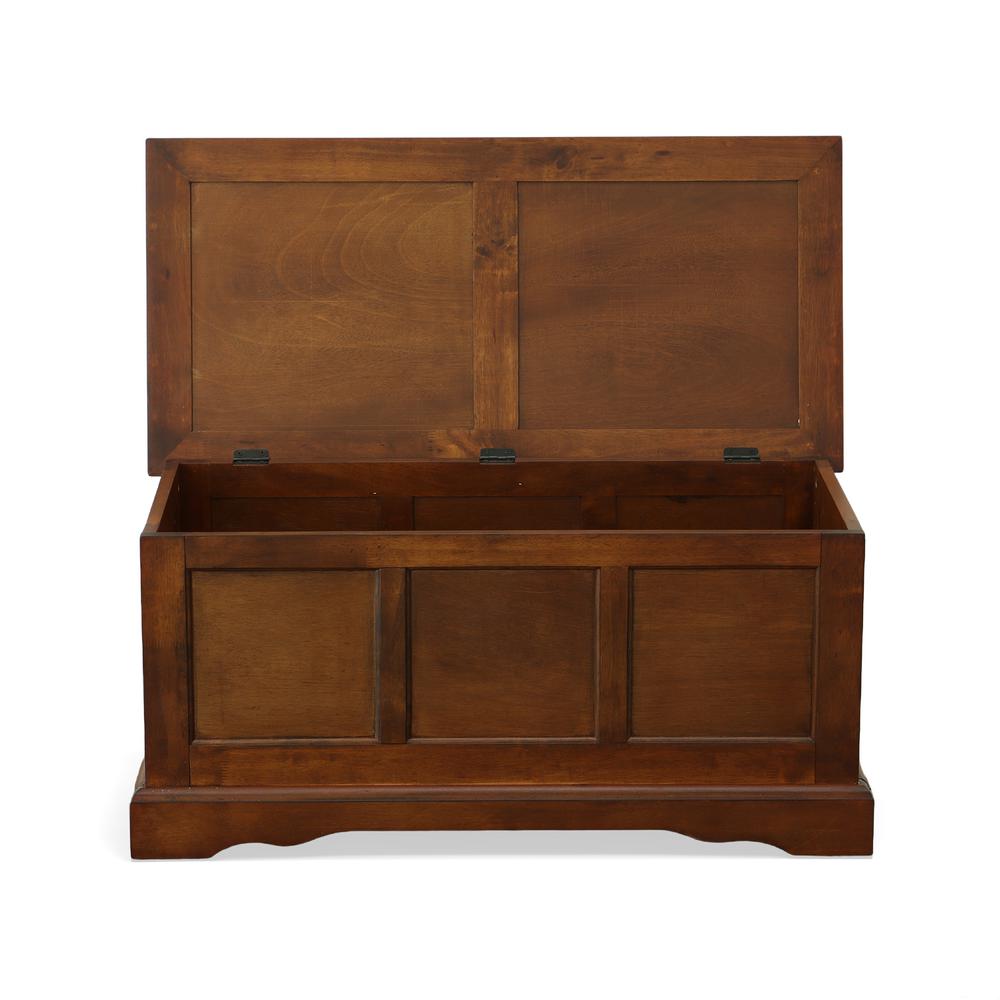 Camden Blanket Chest - Chestnut. Picture 5