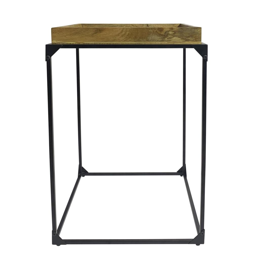 Cooper Tray Table - Inlay Natural - Black. Picture 4
