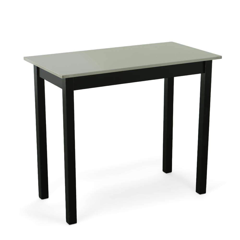 Carter Stainless Steel Top Bar Table - Black. Picture 1