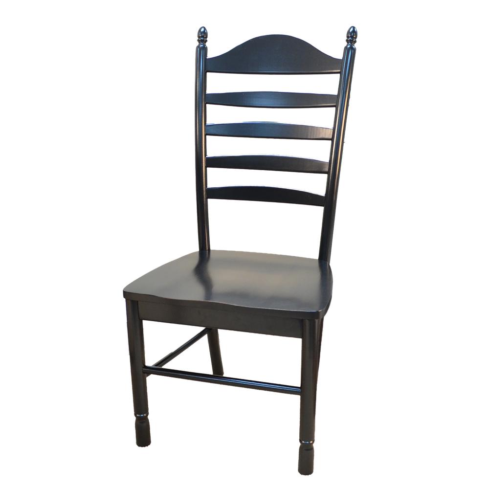 Whitman Dining Chair - Antique Black. Picture 1