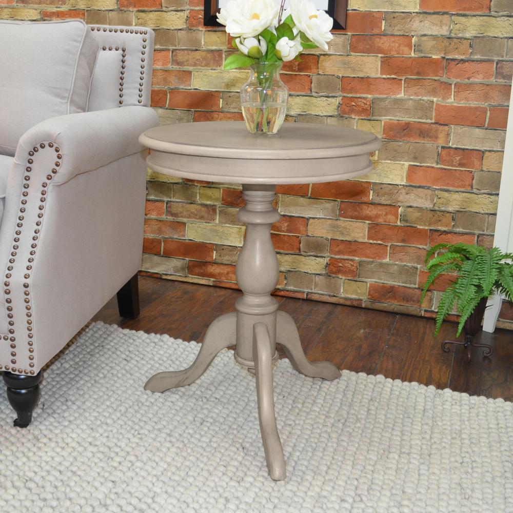 Gilda Side Table - Weathered Gray. Picture 5
