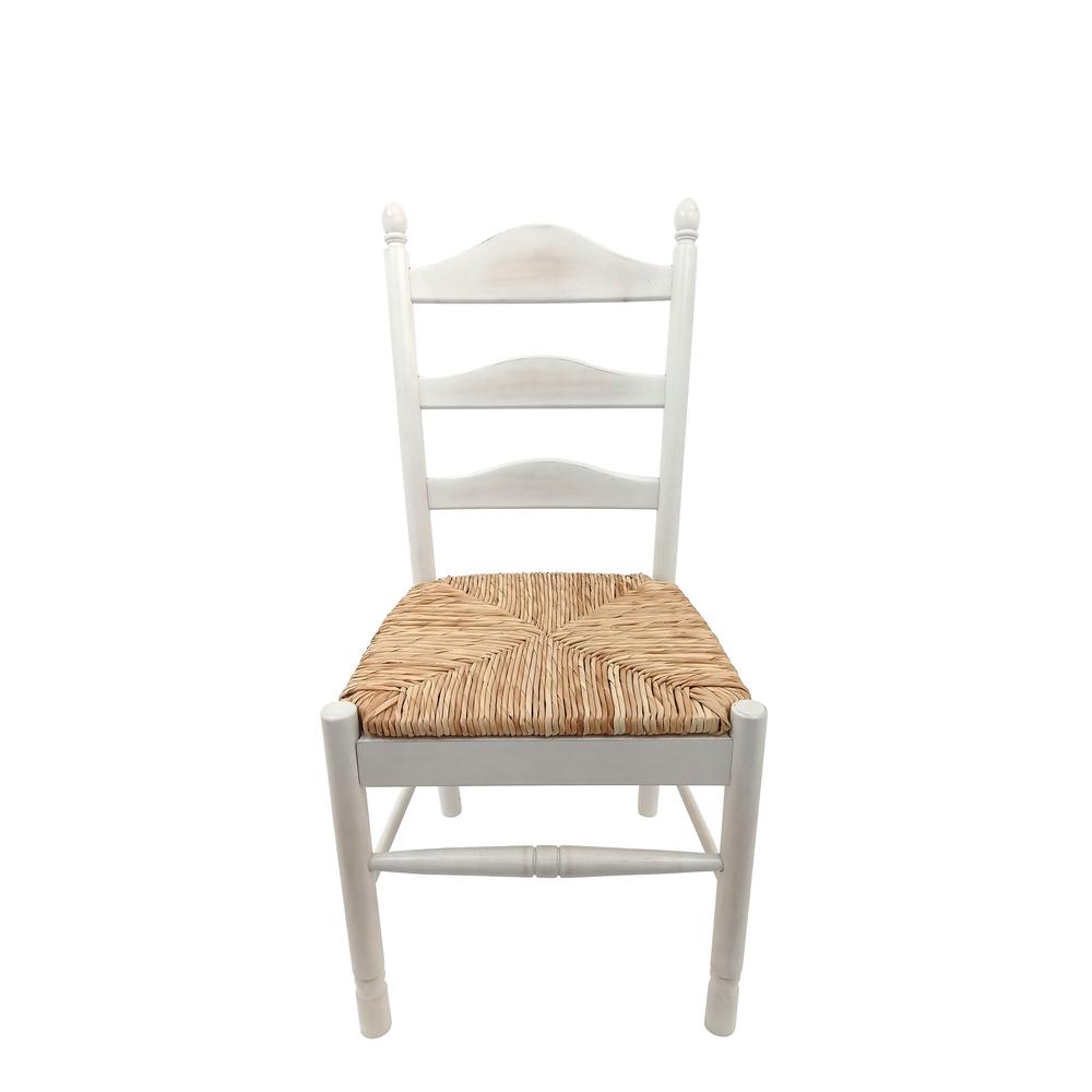 Vera Dining Chair - Whitewash. Picture 2