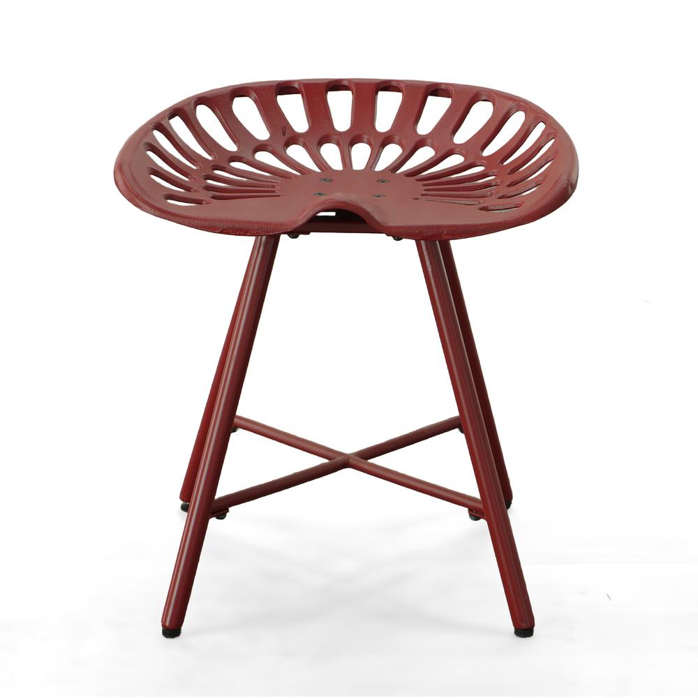 Jace Tractor Seat Stool - Red. Picture 2