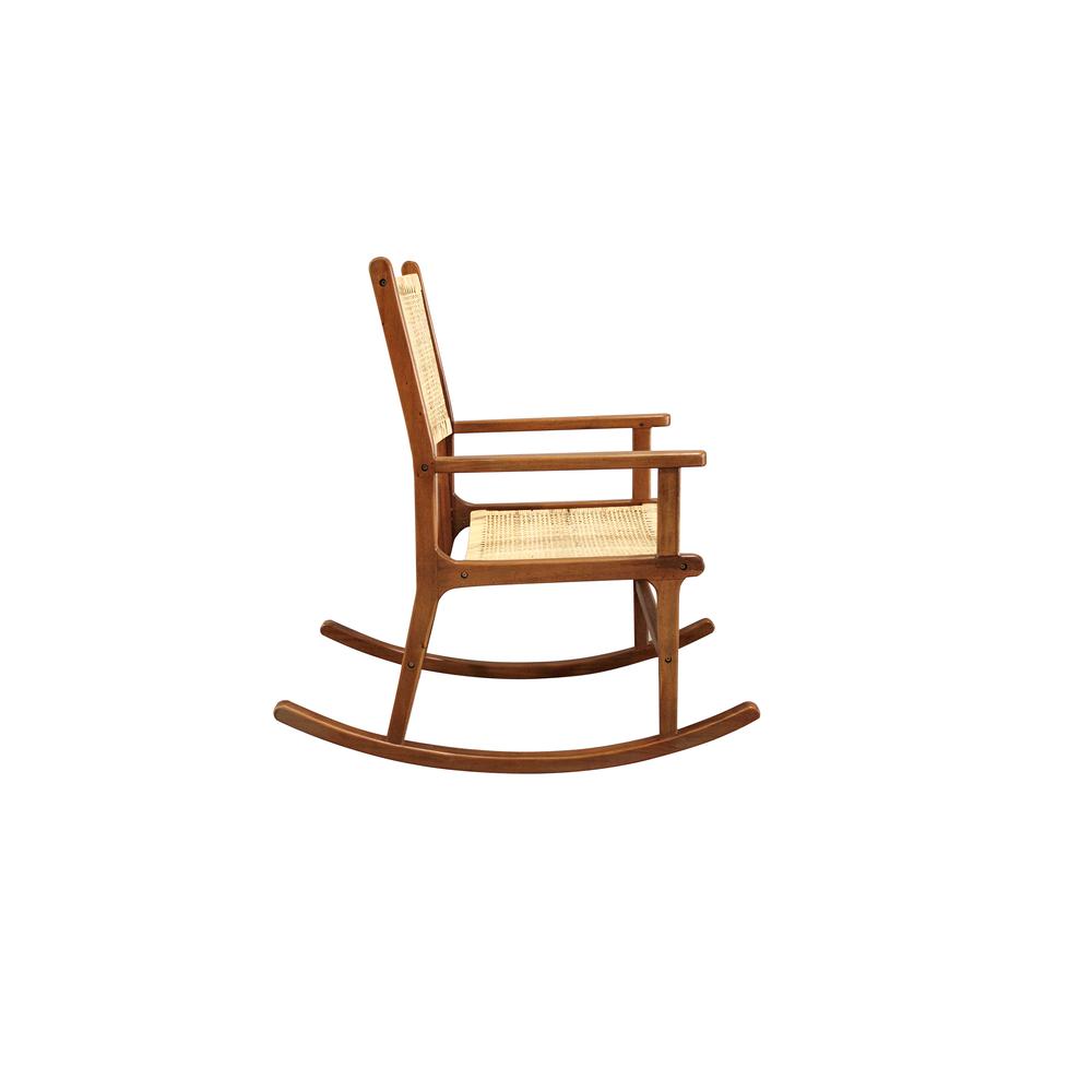 Karson Rocking Chair - Caramel. Picture 3