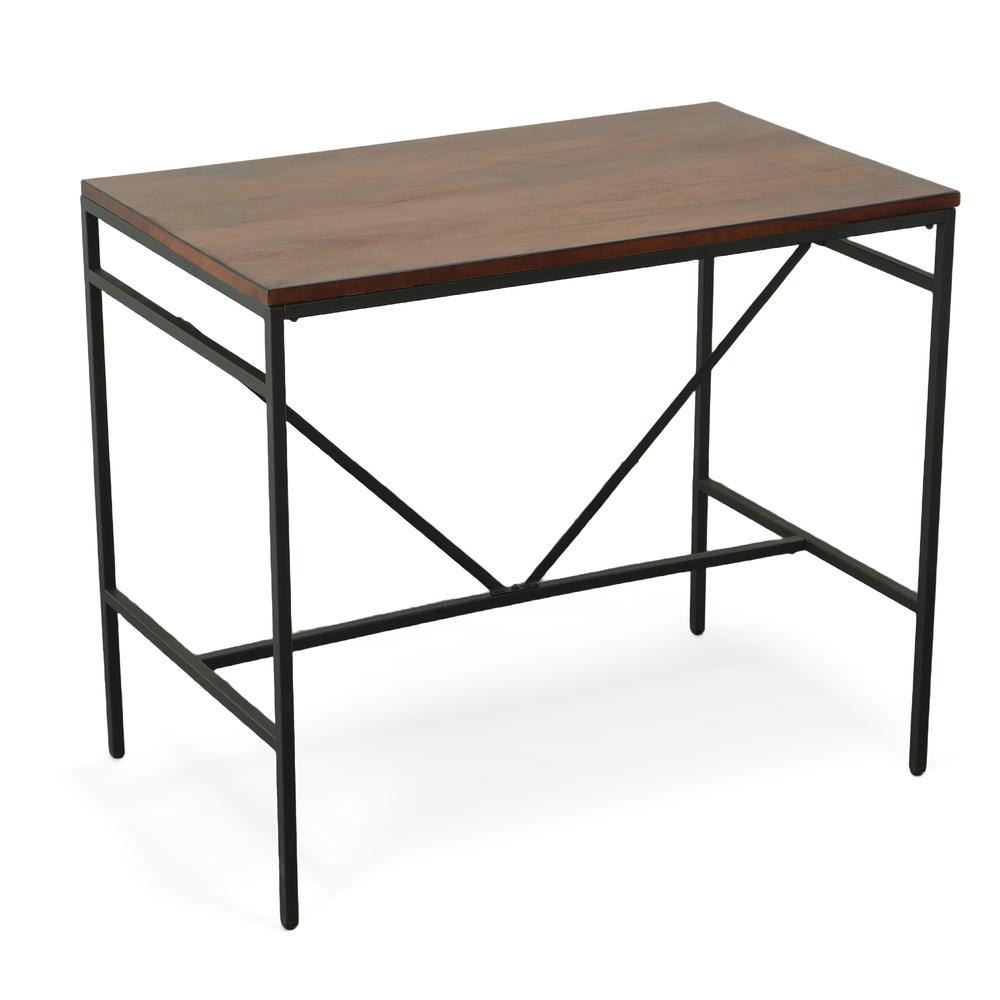 Aileen Bar Table - Chestnut/Black. Picture 1