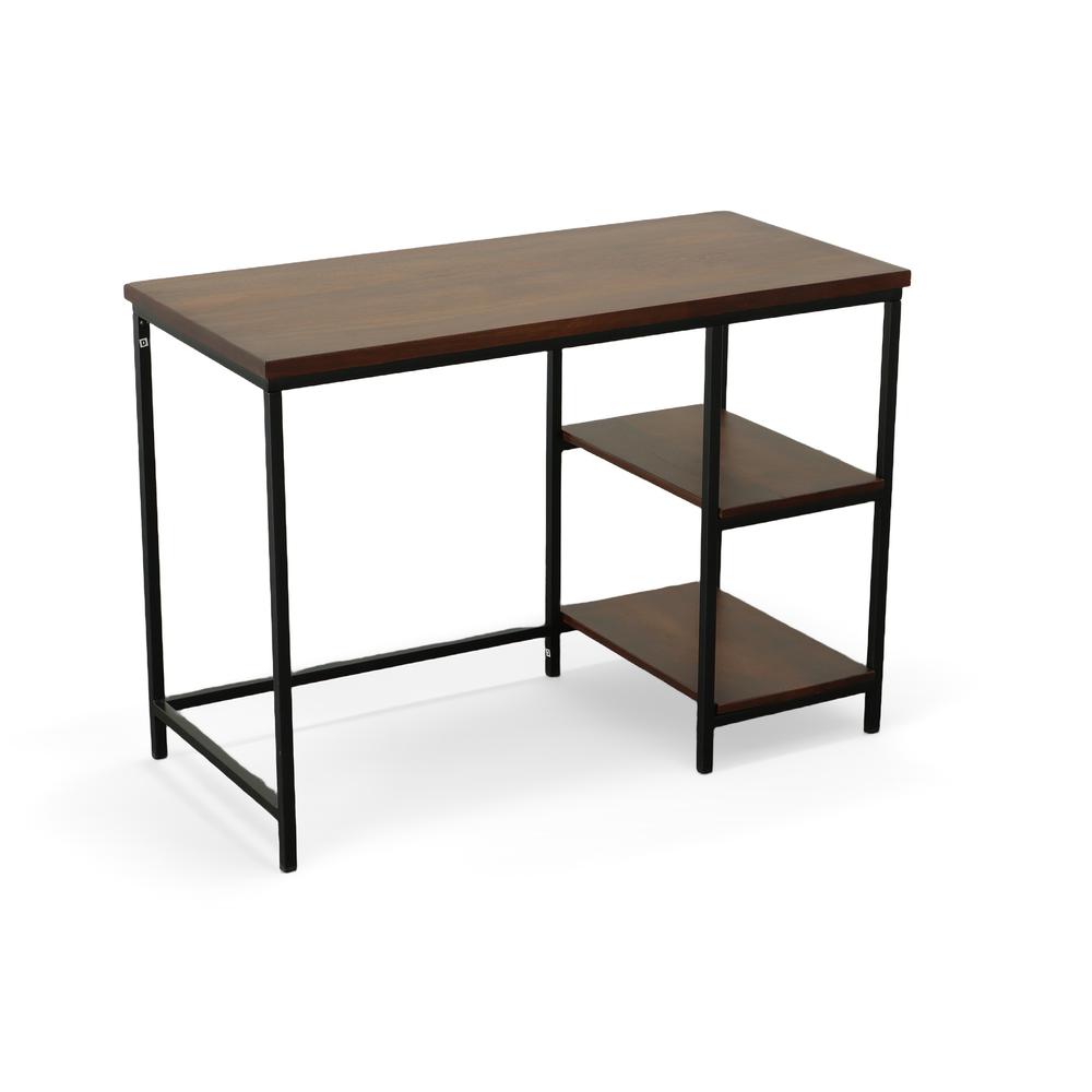 Brayden Desk - Chestnut/Black. Picture 1