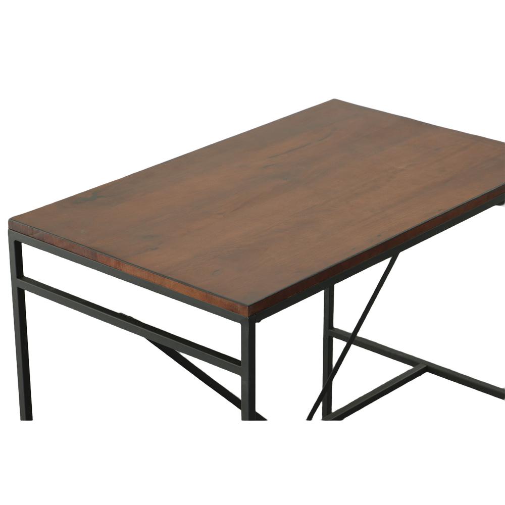 Aileen Bar Table - Chestnut/Black. Picture 3