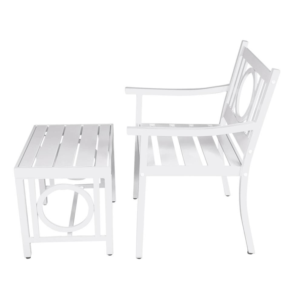 Grammercy Outdoor Chair - White. Picture 1