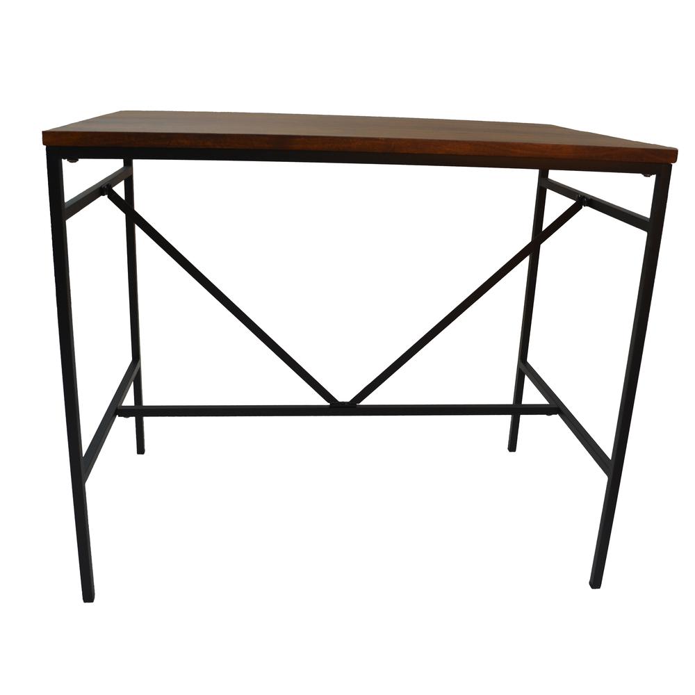 Aileen Bar Table - Chestnut/Black. Picture 2
