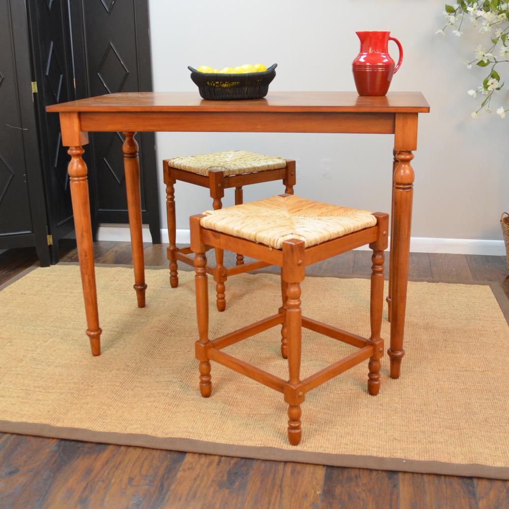 Hawthorne 24" Counter Stool - Walnut. Picture 8