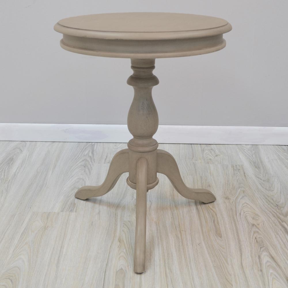 Gilda Side Table - Weathered Gray. Picture 4