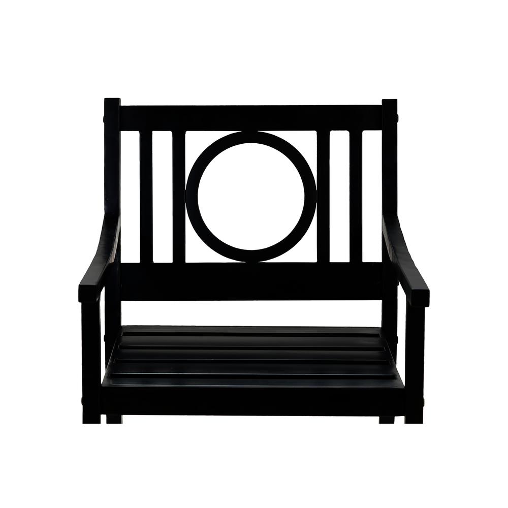 Grammercy Outdoor Chair - Black. Picture 3