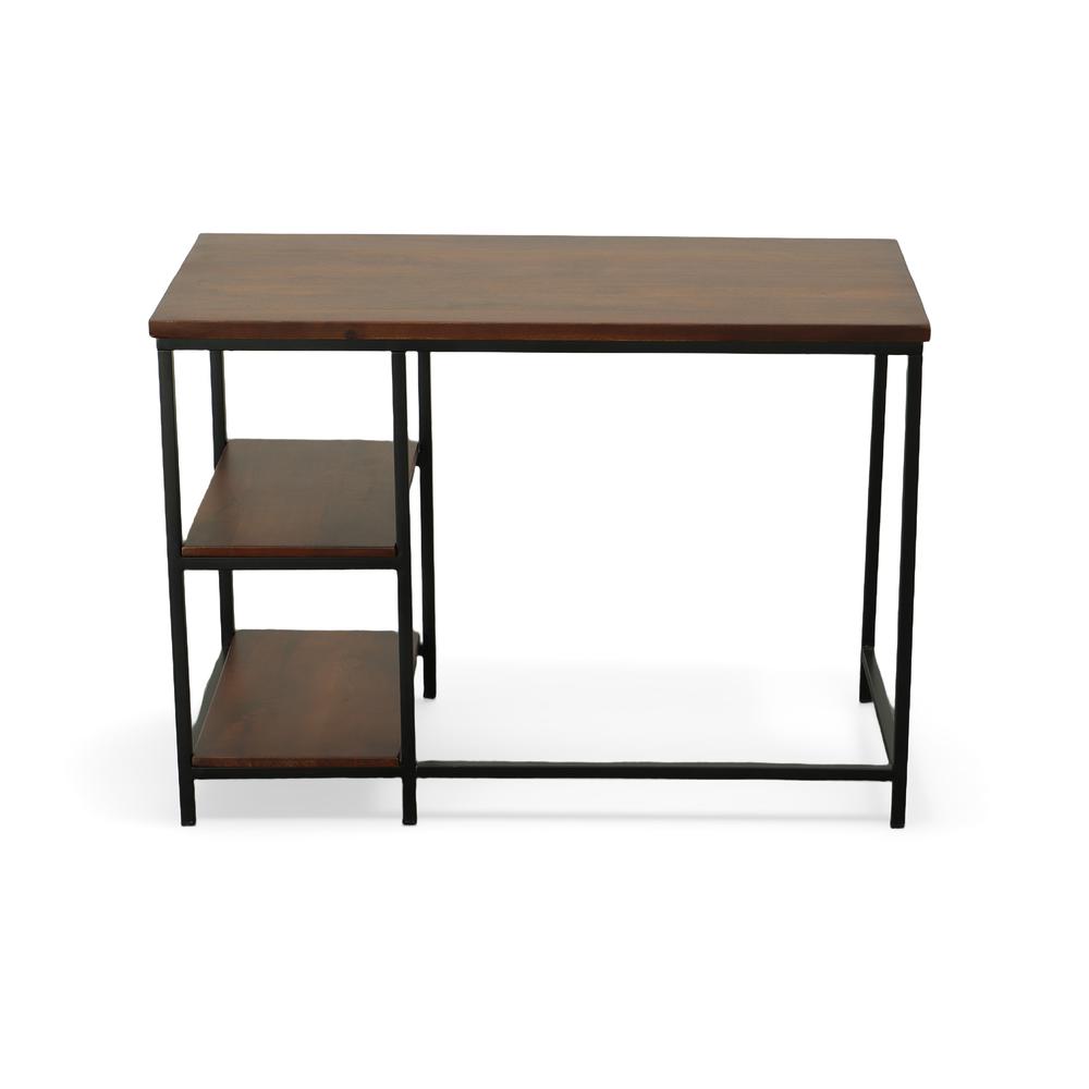 Brayden Desk - Chestnut/Black. Picture 2