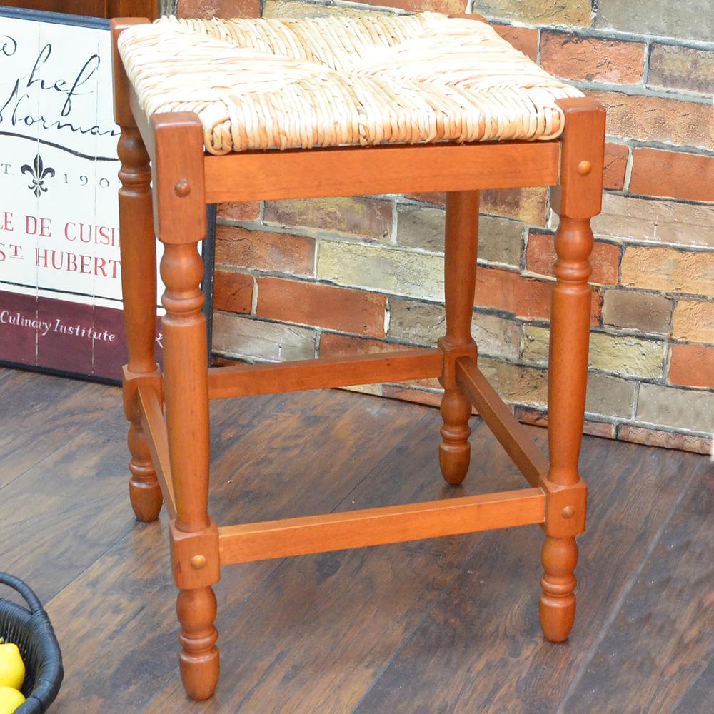 Hawthorne 24" Counter Stool - Walnut. Picture 6