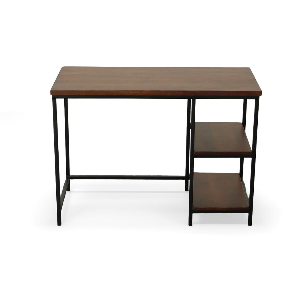 Brayden Desk - Chestnut/Black. Picture 3