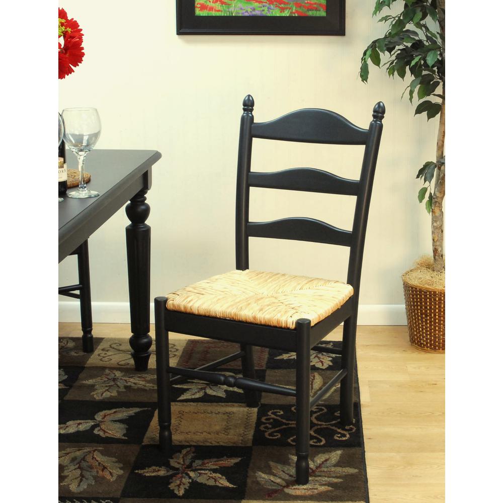Vera Dining Chair - Antique Black. Picture 2