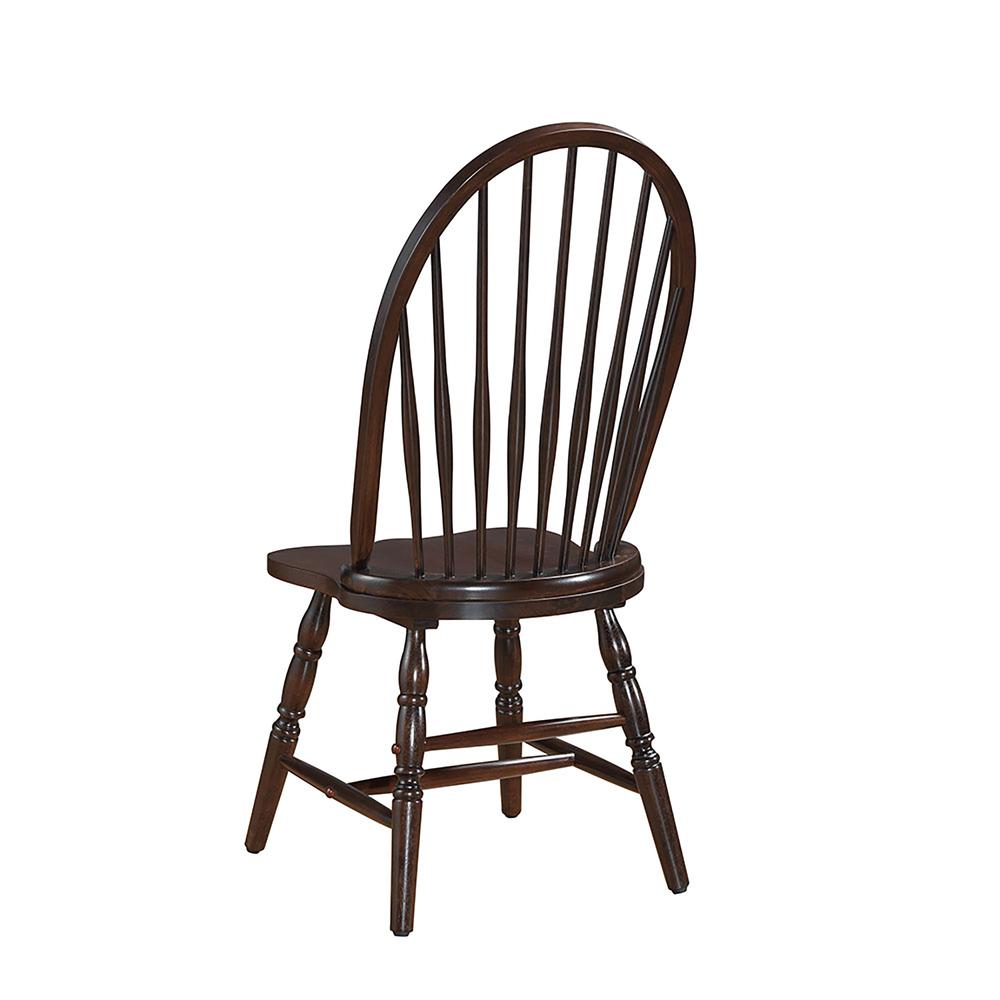 Windsor Dining Chair - Espresso. Picture 3