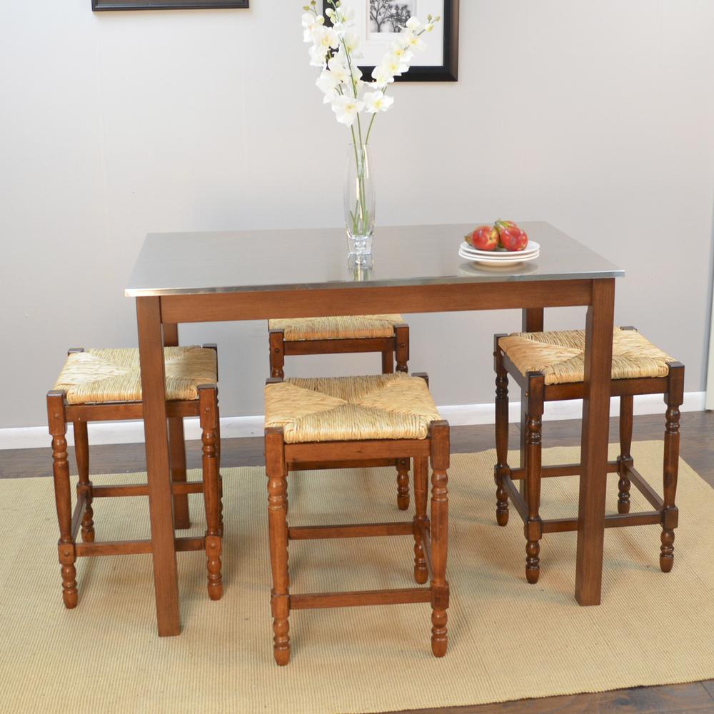 Hawthorne 24" Counter Stool - Chestnut. Picture 8