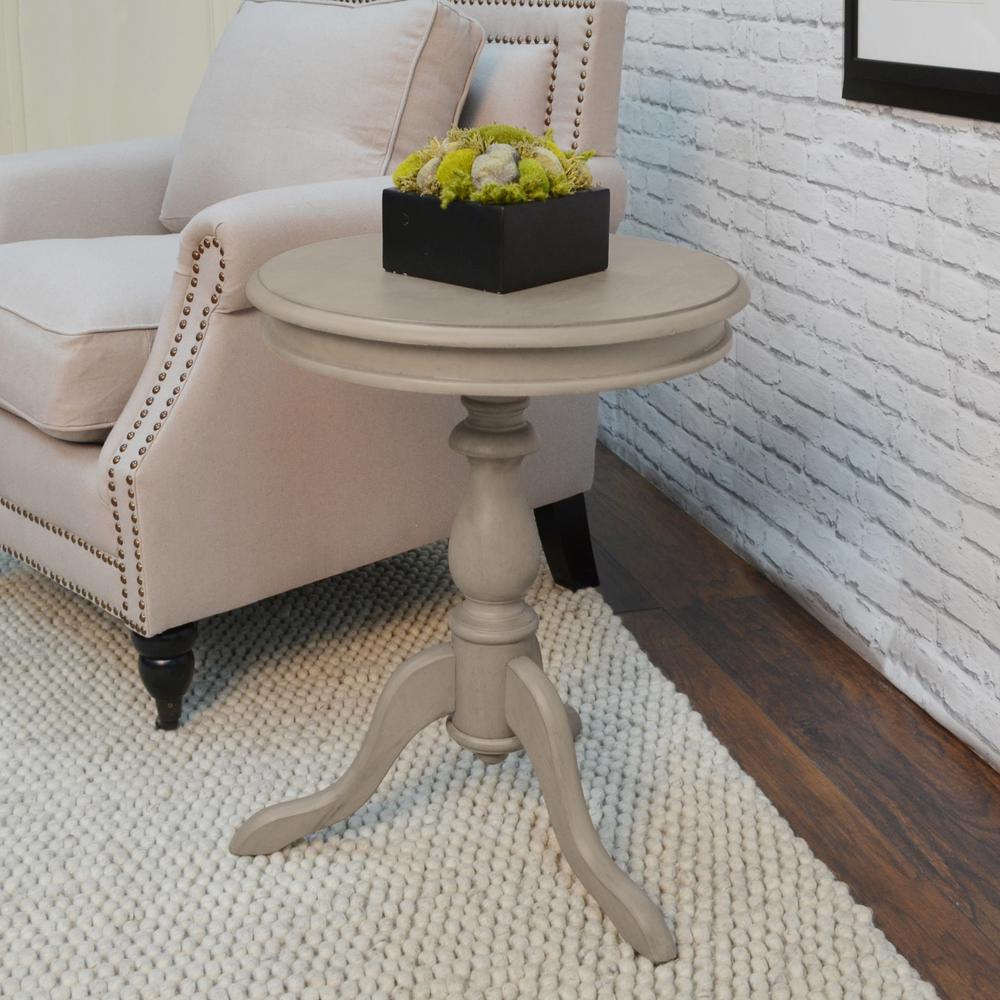 Gilda Side Table - Weathered Gray. Picture 7