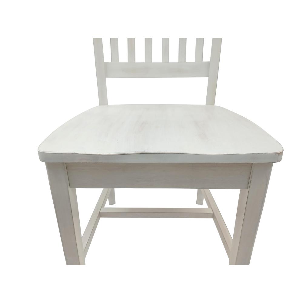 Hudson Dining Chair - Whitewash. Picture 4