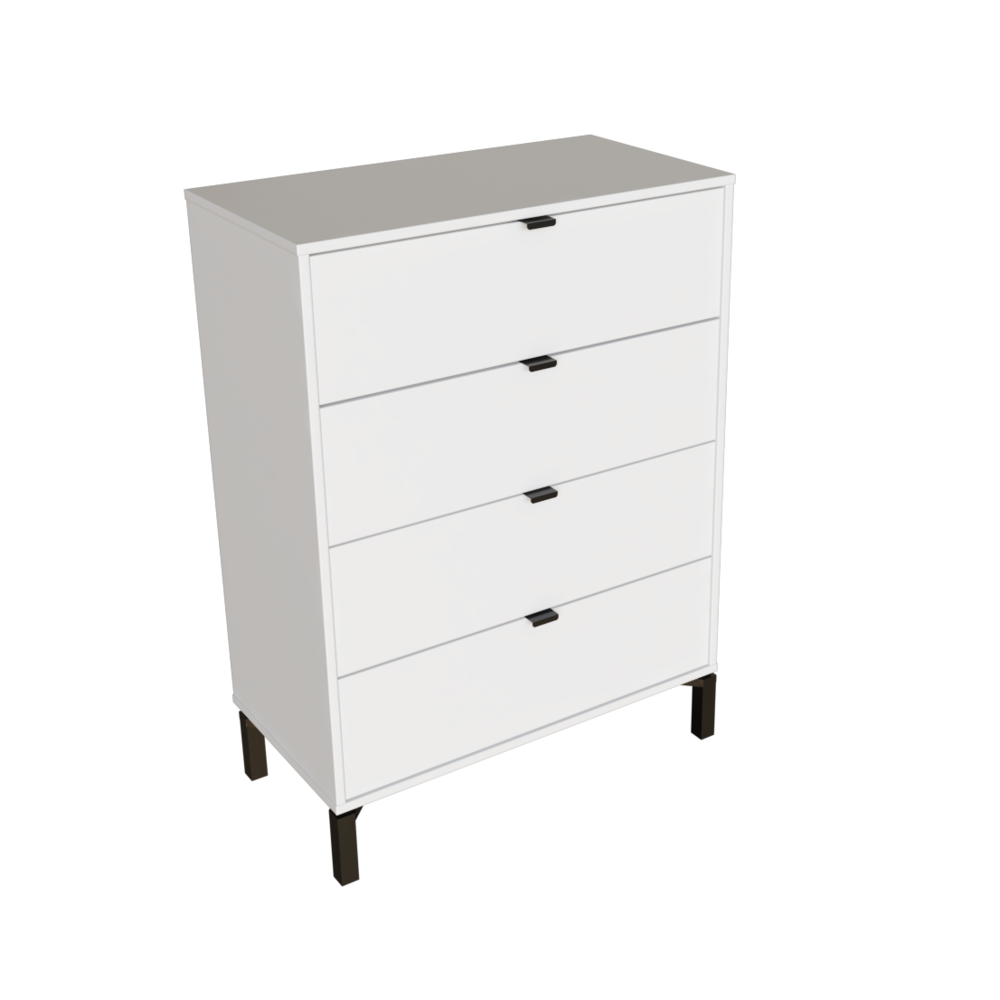 Dresser for Bedroom – Modern Tall Dresser – Chest of Drawers – Oak. Picture 1