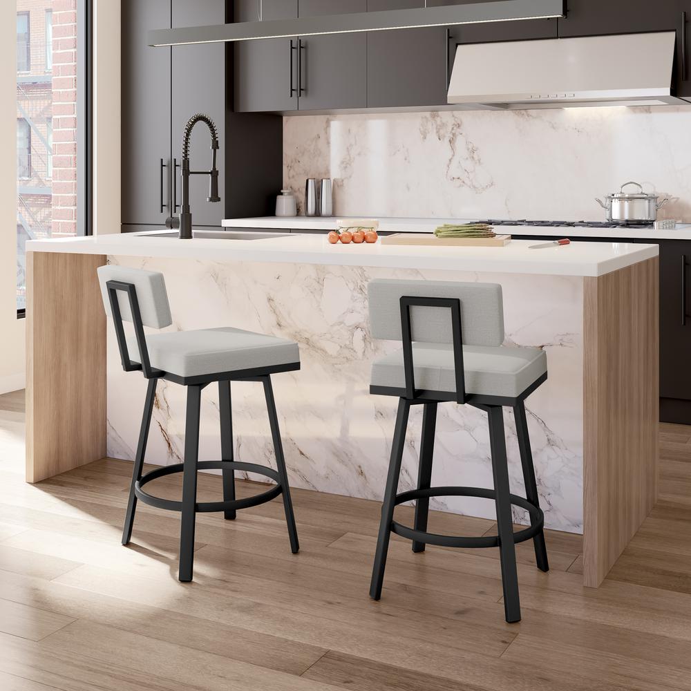 Staten 30 in. Swivel Bar Stool. Picture 5