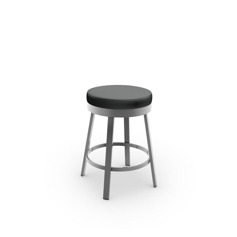 Clock 26 in. Swivel Counter Stool. Picture 1