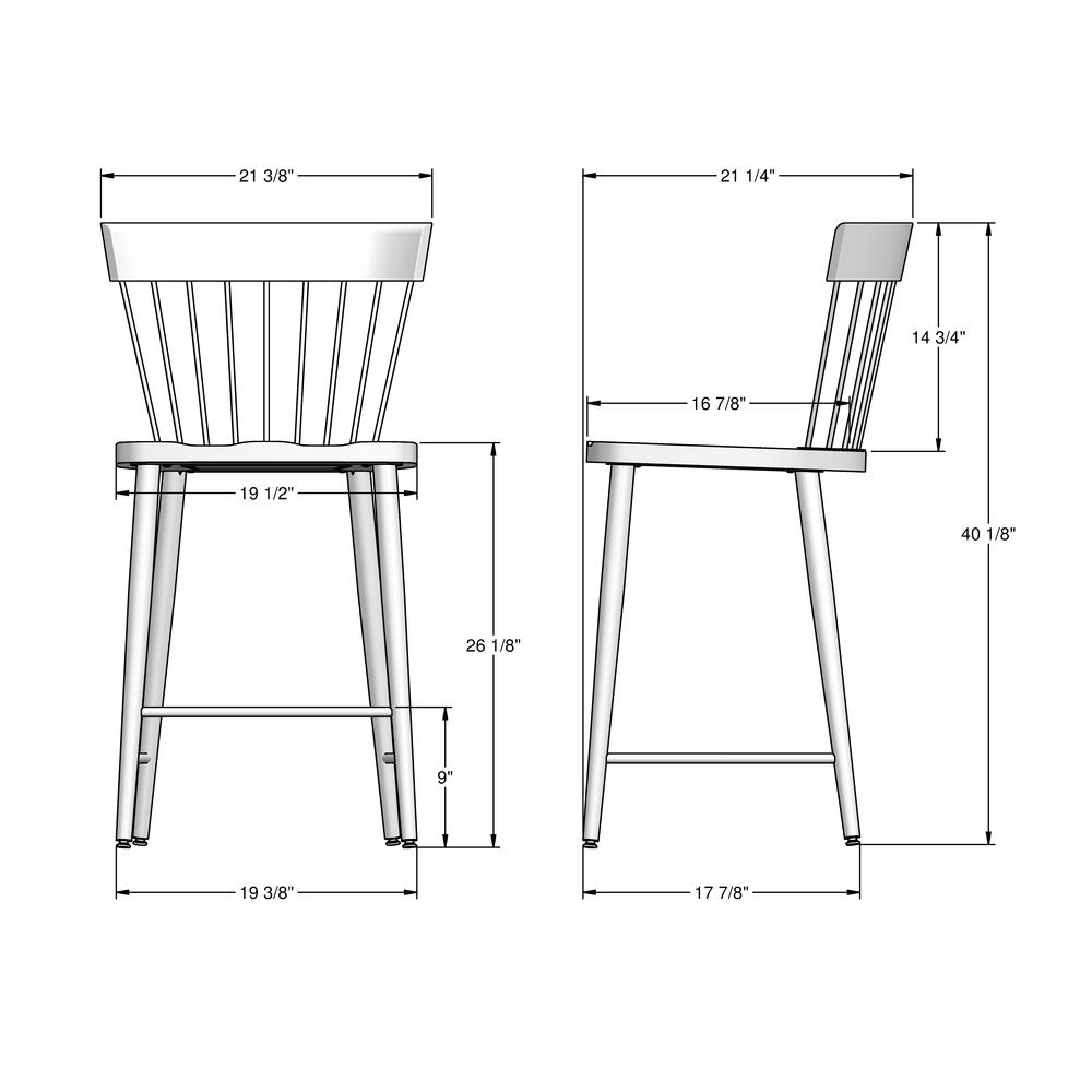 Angelina 26 in. Counter Stool. Picture 9