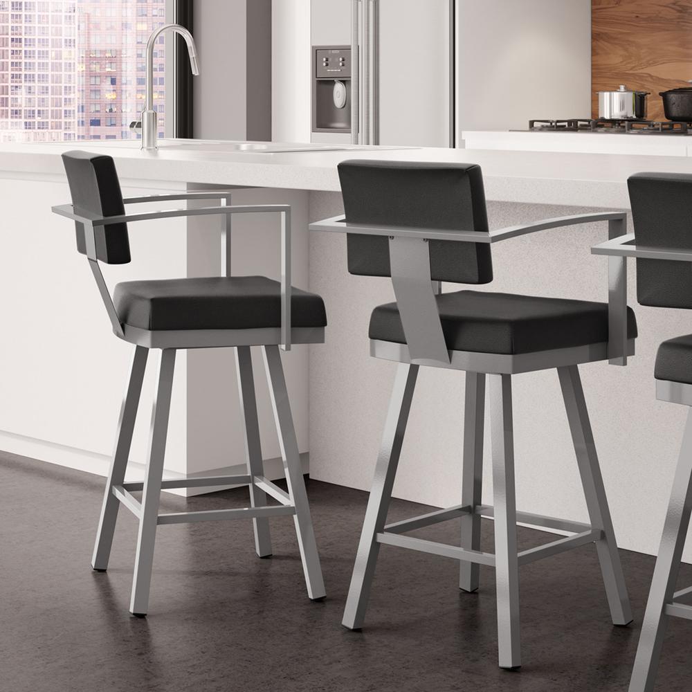 Akers 30 in. Swivel Bar Stool. Picture 6