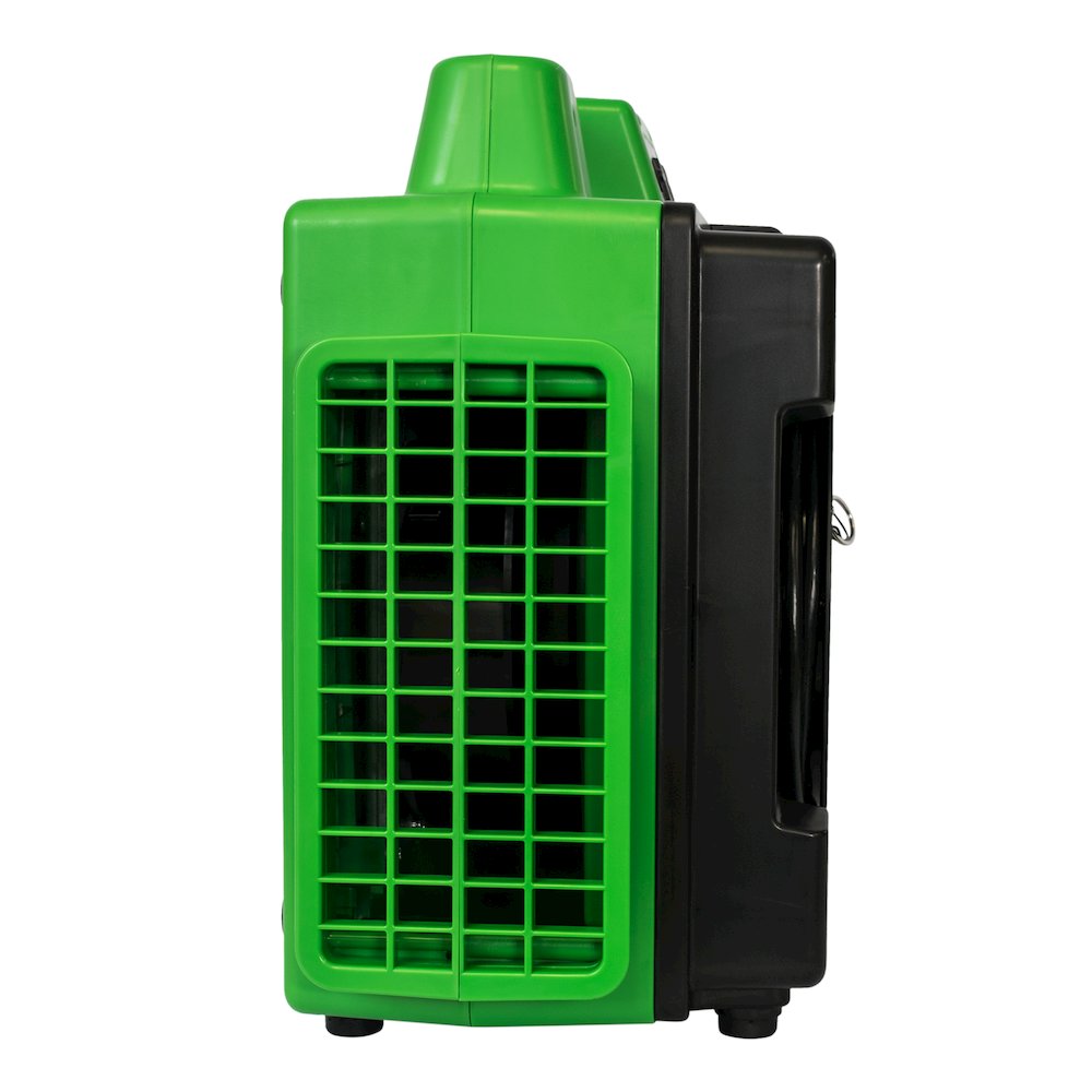 3 Stage Filtration HEPA Purifier System, Negative Air Machine - Green. Picture 5