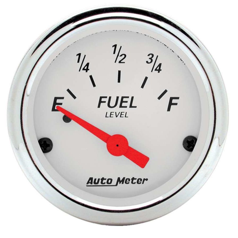 2-1/16in A/W Fuel Level Gauge - GM 0-90 Ohms. Picture 1