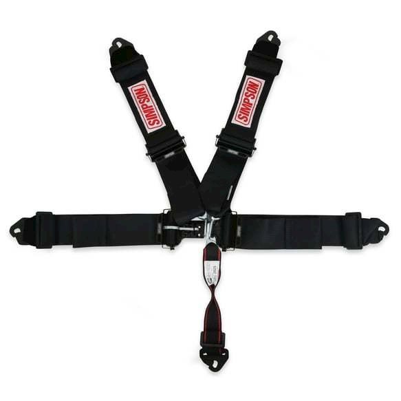 Harness 5pt LL Pull-Down 3in Lap & Shoulder. Picture 1