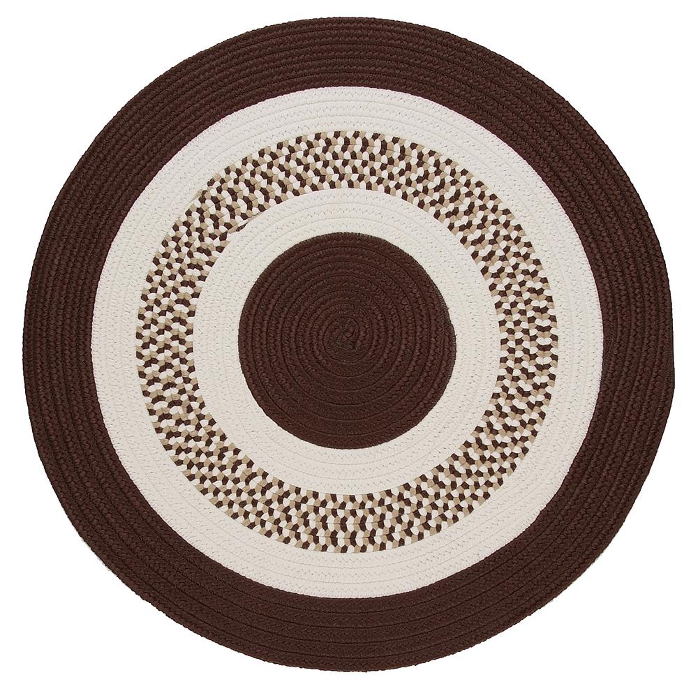 Flowers Bay - Brown 9' round. Picture 2