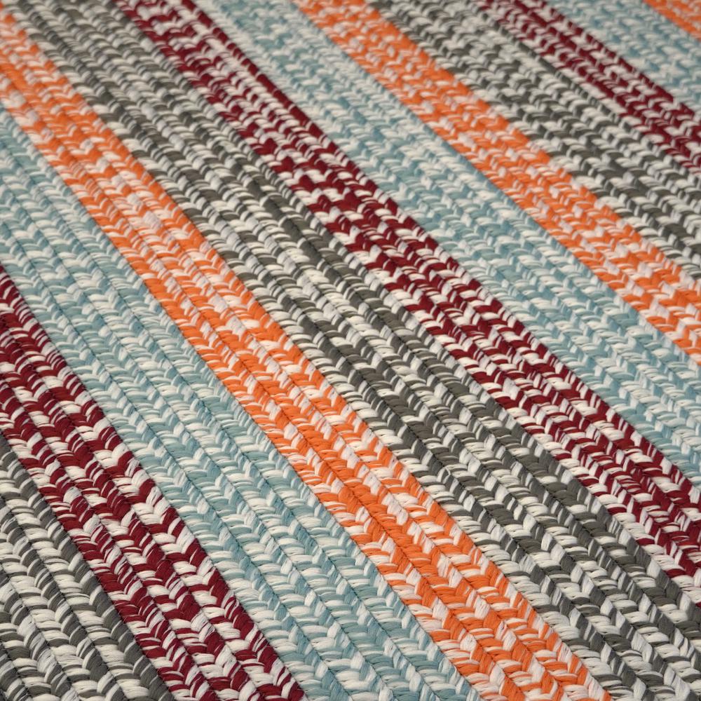 Baily Tweed Stripe - Sunset 4x6 Rug. Picture 12