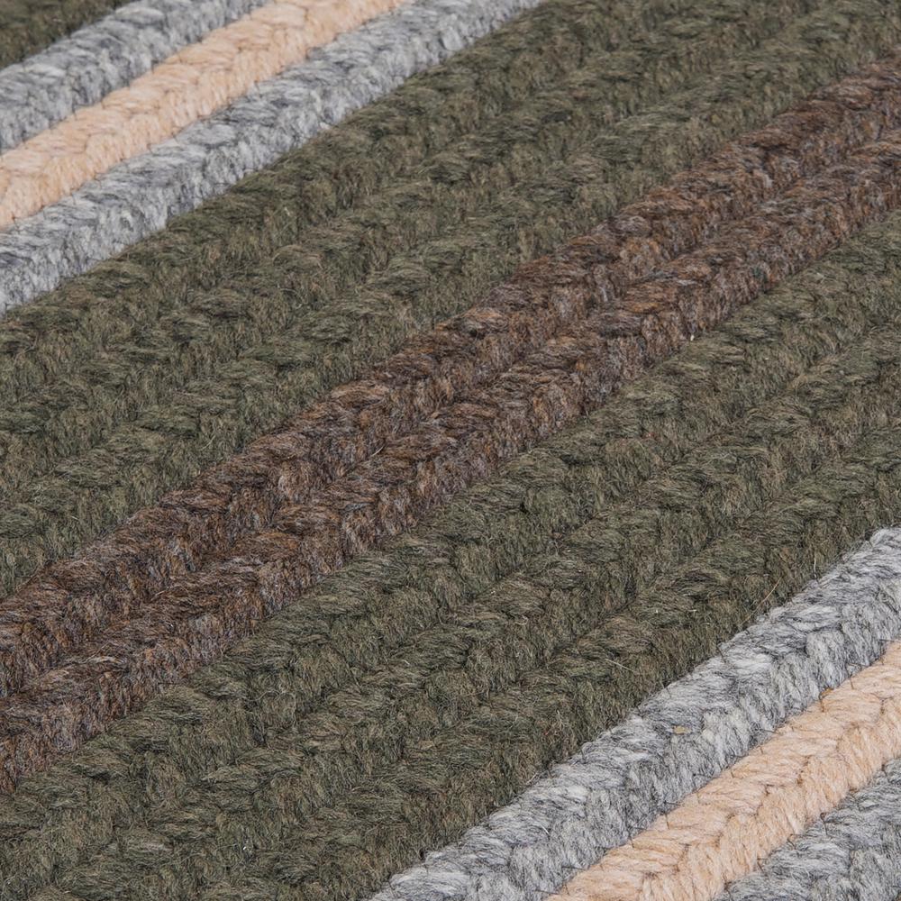 Elmdale Runner  - Olive 2x14. Picture 1